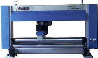 オンラインレーザ式厚さ計測装置イメージ